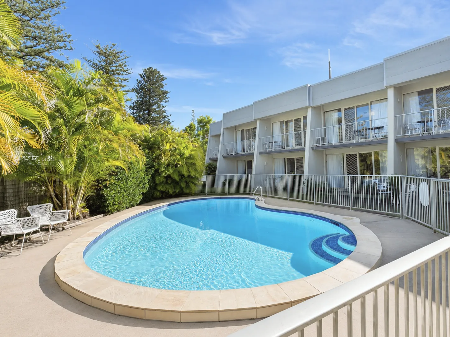 Swimming Pool at Yamba Sun Motel, Yamba